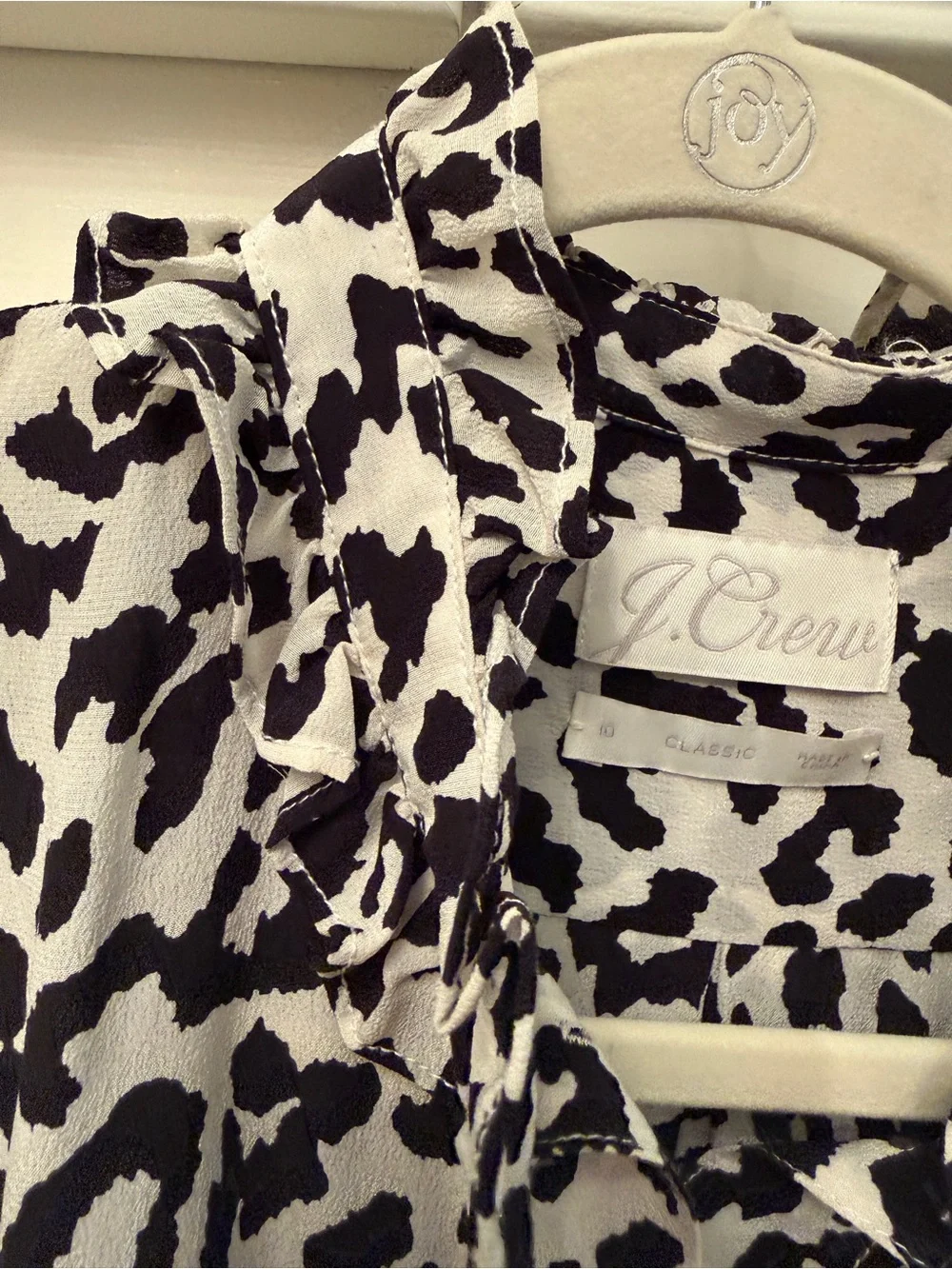 J. Crew lightweight blouse